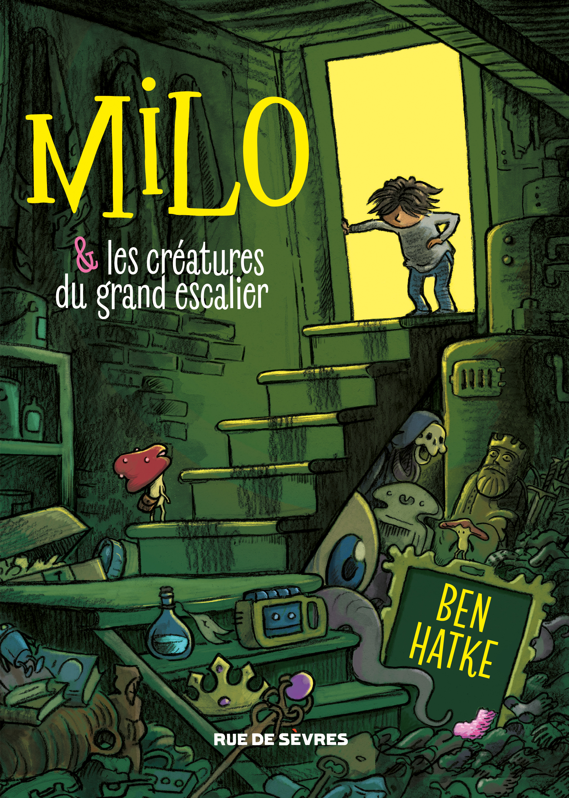 Milo et les créatures du grand escalier