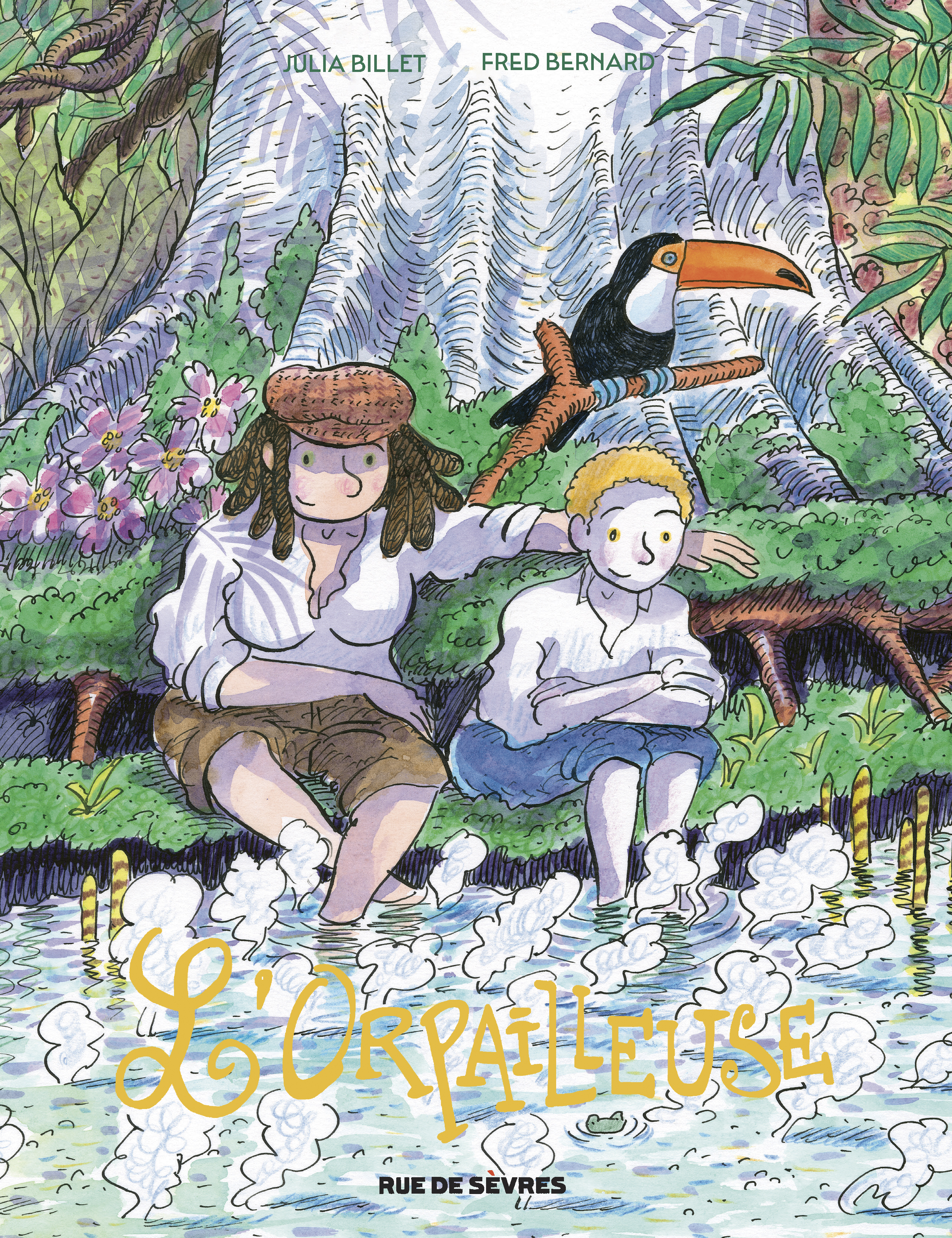 Couverture du livre "L'Orpailleuse"