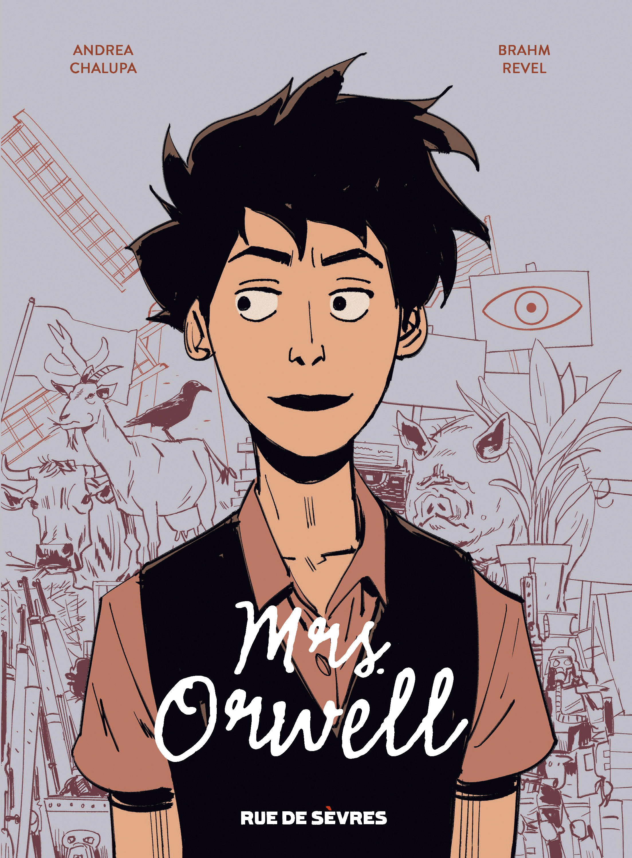 Couverture du livre "Mrs Orwell"